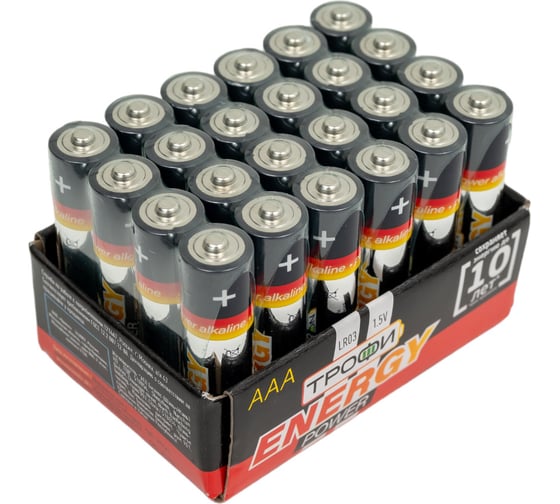 Батарейки Трофи LR03-24 bulk Б0035375