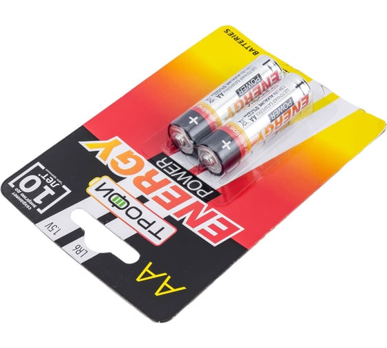 Батарейки ТРОФИ LR6-2BL Alkaline, C0034926