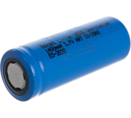 Аккумулятор Rexant Li-ion 18500 unprotected 1400 mAH 3.7 В 30-2060