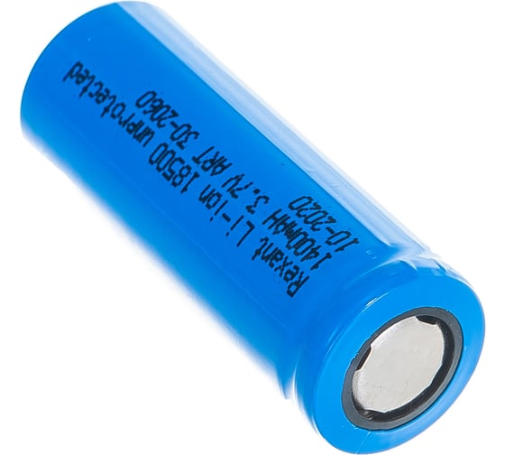 Аккумулятор Rexant Li-ion 18500 unprotected 1400 mAH 3.7 В 30-2060