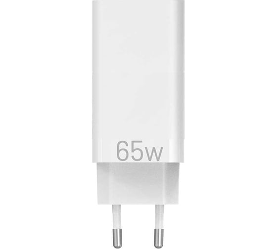 Сетевое зарядное устройство VENTION на 3 порта 65W USB (C+C+A) 2.4A Белый, шт. FEDW0-EU