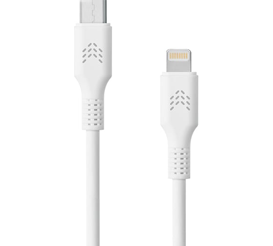 Сетевое зарядное устройство ROCKET 20W, USB-C и кабель Type C,Lightning Space Combo RWCC504WH20CL-C