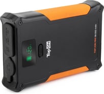 Внешний аккумулятор TopOn top-x38 pro 38000mah dc 84w, type-c pd 33w, usb qc3.0 18w, авторозетка 160w, защита ip65, led черный TOP-X38PRO