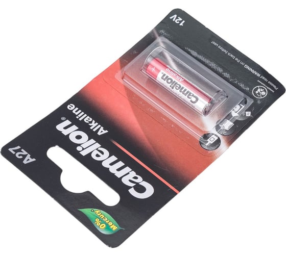 Батарейка Camelion LR27A BL-1 Mercury Free A27-BP1 12В 12829