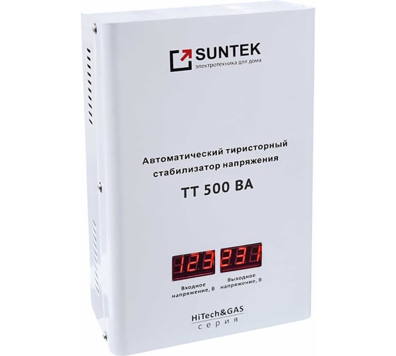 Тиристорный стабилизатор напряжения 120-280В SUNTEK TT-500