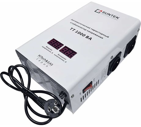 Стабилизатор напряжения SUNTEK тиристорный ТТ-1000, 120-280В TT-1000