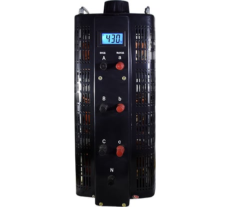 Трехфазный ЛАТР SUNTEK 20000ВА диапазон 0-430 Вольт LTR-3-20000