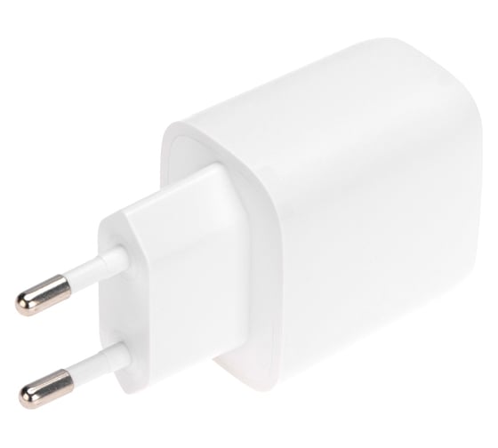Сетевое зарядное устройство REXANT usb qc (20w) + type c pd (20w), белое 18-2225