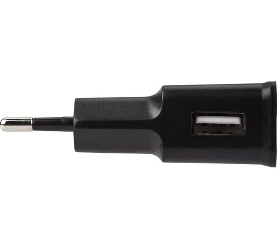 Сетевое зарядное устройство REXANT usb, 5v, 2.1 a, черное 16-0274