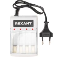 Зарядное устройство REXANT pc-05 для ni-mh аккумуляторов типа аа/ааа 18-2209-4