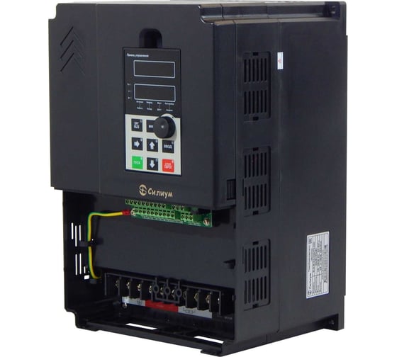 Преобразователь частоты Силиум SL9-M-G3-022/P3-030 22/30кВт (общепром/насос,вентилятор); 45/60А (общепром/насос,вентилятор); 380В; съемный пульт управления; тормозной модуль встроен 3990060
