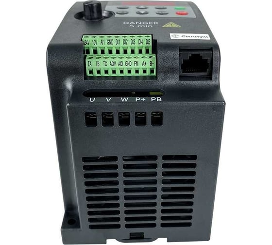 Преобразователь частоты Силиум SR12-G1-D75 0,75кВт; 4А; 220В; RS-485 3989491