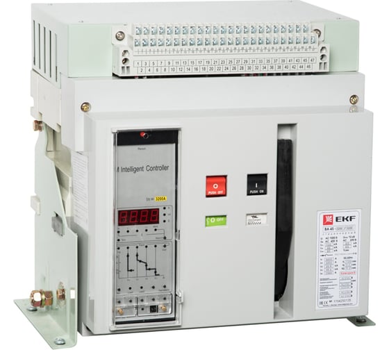 Автоматический выключатель EKF ВА-45 2000/800А 3P 50кА выкатной+положение АВ PROxima mccb45-2000-800vc