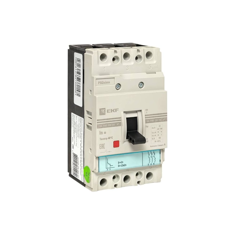 Автоматический выключатель EKF ВА-99М-ОМ 630/500А 3P 50кА PROxima ...