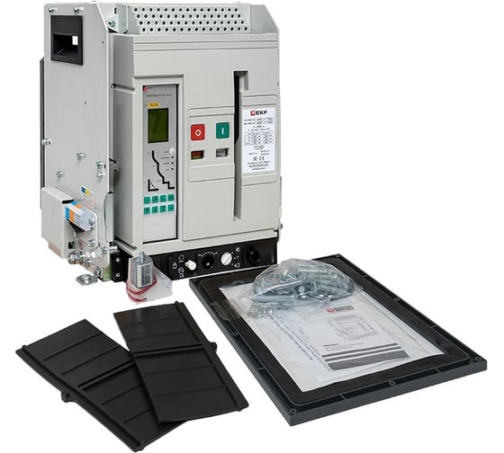 Автоматический выключатель EKF ВА-450 1600/1000А 3P 65кА выкатной v2 mccb450-1600-1000v-v2