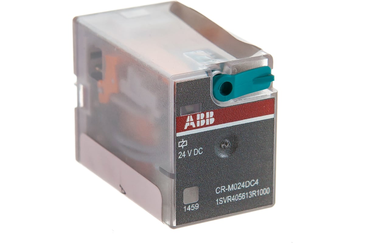 Реле ABB CR-M024DC4 24B DC 4ПК 6A 1SVR405613R1000 - выгодная цена .