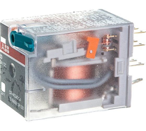 Реле ABB CR-M024DC4 24B DC 4ПК 6A 1SVR405613R1000