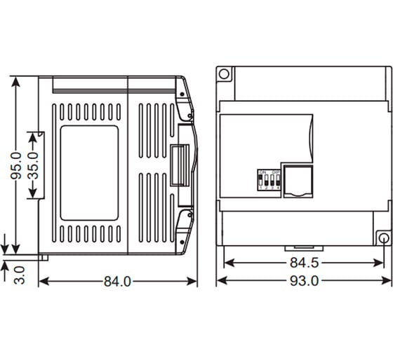 Модуль дискретного ввода/вывода EKF EREMF 20/20 N PRO-Logic EREMF-D-20X20Y-N