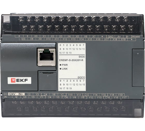 Модуль дискретного ввода/вывода EKF EREMF 20/20 PRO-Logic EREMF-D-20X20Y-R