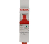 Автоматический модульный выключатель DKC yon md63 1p 25а b 6ka MD63-1B25-6