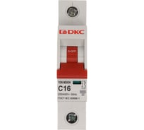 Автоматический модульный выключатель DKC yon md63n 1p 16a c 6ka MD63N-1PC16