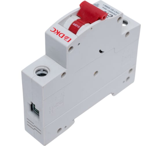 Автоматический модульный выключатель DKC yon md63n 1p 10a c 6ka MD63N-1PC10