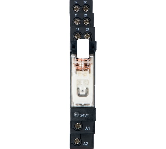 Интерфейсный модуль реле РЕЛЕОН 1 CO контакт16А; /= 24В AC/DC; винт. зажимы, RM301002401