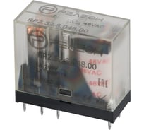 Миниатюрное промежуточное реле РЕЛЕОН 2 перекидных контакта 5А; 48В AC; RP252804800