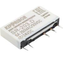 Промежуточное реле KIPPRIBOR sr-203.d 1-конт, 24vdc 79009 29870864