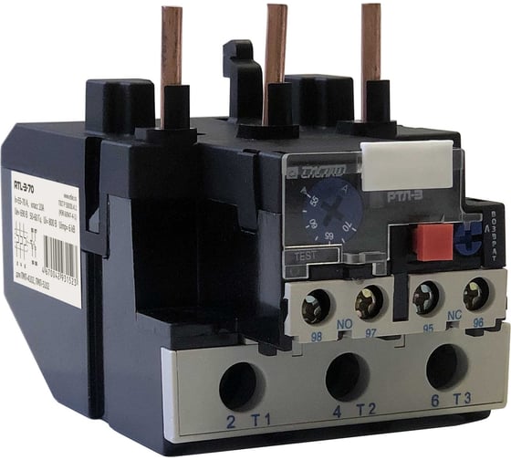 Тепловое реле Engard ртл-3 55-70a RTL-3-70 1