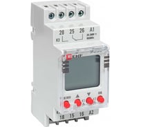 Электронный двухканальный таймер EKF ТЭ-80 24-230В te-80-24-2
