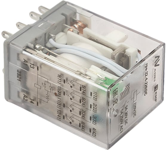 Промежуточное реле EKF RPA 22/4 5A 220В DC AVERES rpa-22-4-220DC