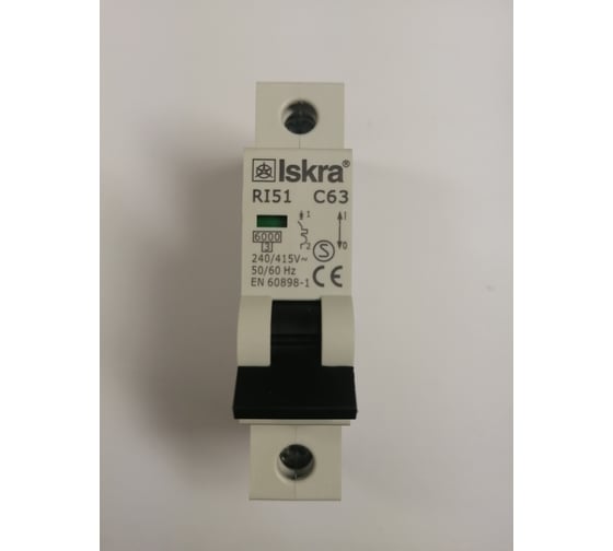Модульный автомат iskra RI51-C63 УТ-00023841