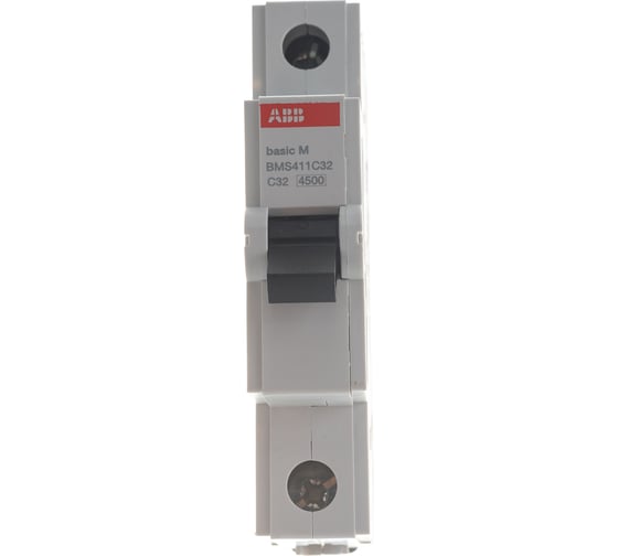 Автоматический выключатель  ABB 1P 32A C 4.5кА BMS411C32 2CDS641041R0324