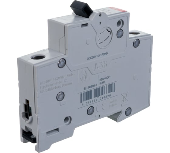 Автоматический выключатель ABB 1P 25A C 4.5кА BMS411C25 2CDS641041R0254