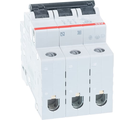 Автоматический выключатель ABB трехполюсный 50А С SH203L 4.5кА 2CDS243001R0504