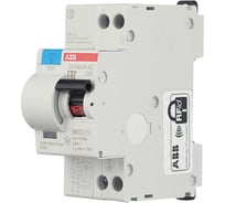 Дифференциальный автоматический выключатель ABB АВДТ DSH941R 1п+N C20А 30мА тип АС 2CSR145001R1204