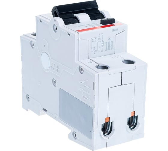 Автоматический выключатель дифференциального тока ABB 1P+N 16А C4.5kA30мA AC BMR415C16 2CSR645041R1164