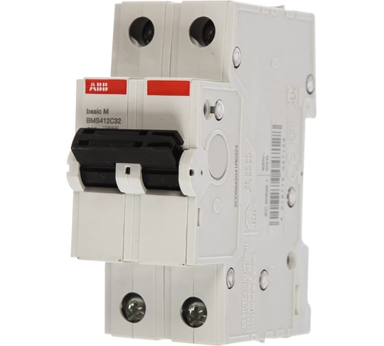 Автоматический выключатель  ABB 2P 32A C 4.5кА BMS412C32 2CDS642041R0324