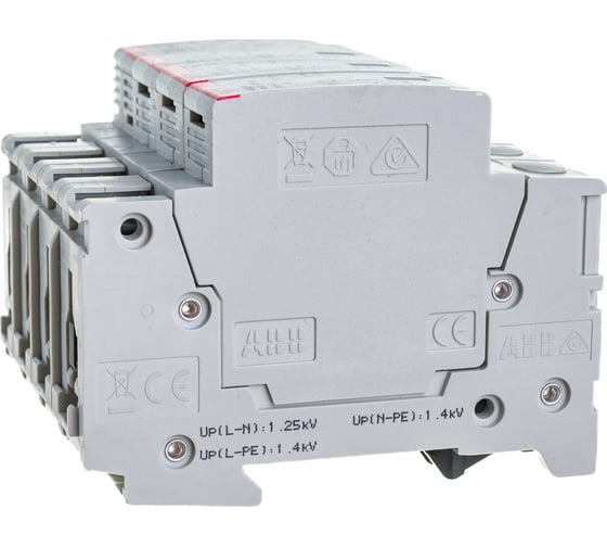 Ограничитель перенапряжения ABB OVR T2 3N 40 275P QS 2CTB803973R1100