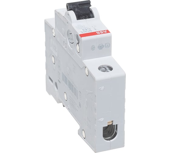 Автоматический однополюсный выключатель ABB 63А С SH201L 4.5кА 2CDS241001R0634