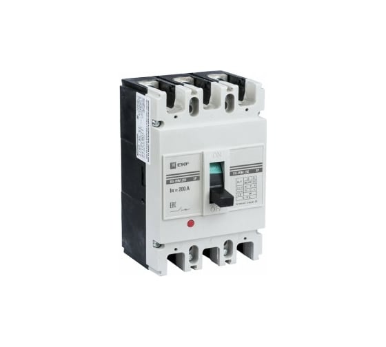 Автоматический трехполюсный выключатель EKF ВА-99М/250 160А 25кА РЭ1600А mccb99-250-160m