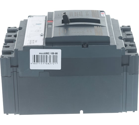 Автоматический трехполюсный выключатель EKF ВА-99C 100/80А 36кА mccb99C-100-80