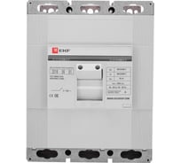 Автоматический трехполюсный выключатель EKF ВА-99/800 500А 50кА mccb99-800-500