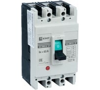 Автоматический трехполюсный выключатель EKF ВА-99М/63 20А 20кА mccb99-63-20m