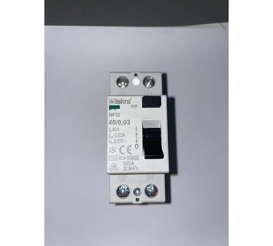 Устройство защитного отключения iskra NFI2-40/0,03 УТ-00024938