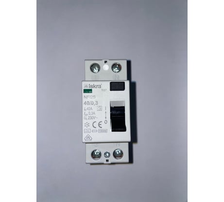 УЗО iskra устройство защитного отключения NFI2S-40/0,3 УТ-00025024