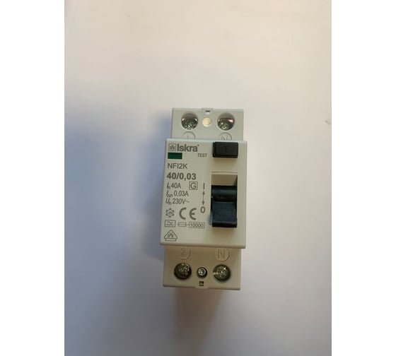 Устройство защитного отключения iskra NFI2K-40/0,03 УТ-00025002