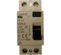 Устройство защитного отключения iskra NFI2S-63/0,3 УТ-00025027