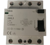 Устройство защитного отключения iskra NFI4S-25/0,3 УТ-00025126